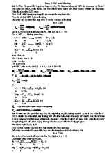 Chuyên đề bồi dưỡng học sinh giỏi Hóa học 9 - Dạng 3 Bài toán hỗn hợp